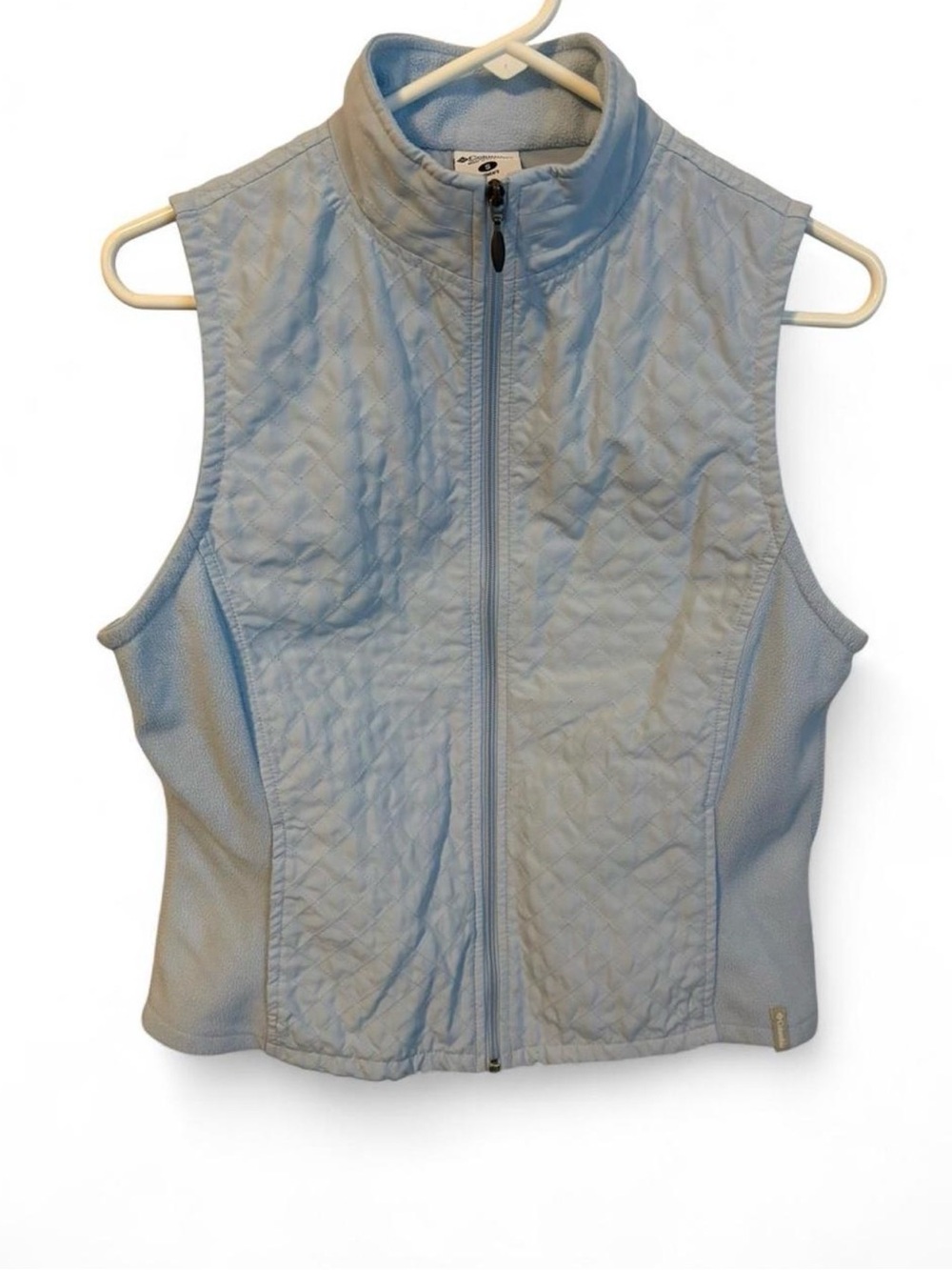 Columbia Pale Blue Quilted Women's Vest